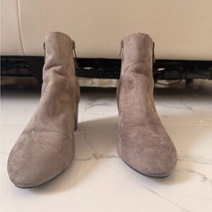 Bandolino Taupe Ankle Booties